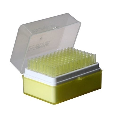 Jual Pipet Tips Yellow 200 ul Sterile (1 Rack) | Biologix | Shopee ...