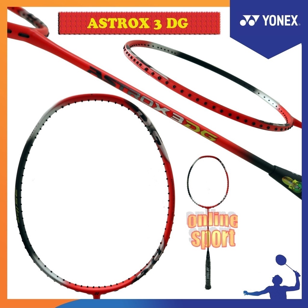 Jual YONEX Astrox 3 DG Raket Badminton / Bulutangkis (Original ...