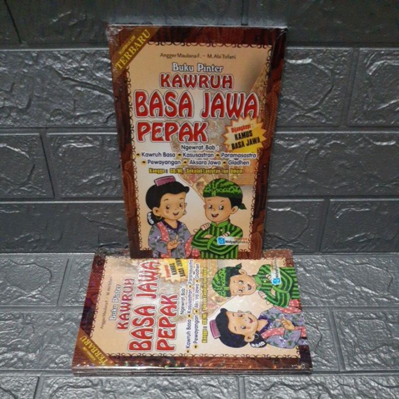 Jual Buku Pintar Kawruh Basa Jawa Pepak + Kamus Bahasa Jawa | Shopee ...