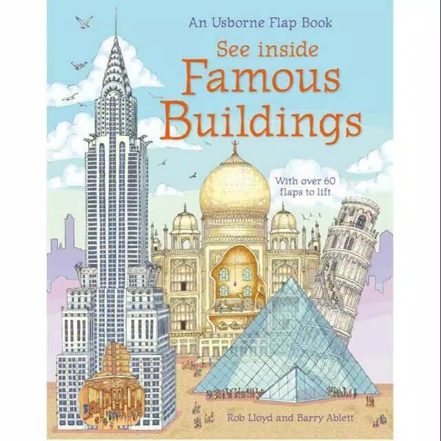 Jual New Usborne Flap Book See Inside Famous Building | Shopee Indonesia