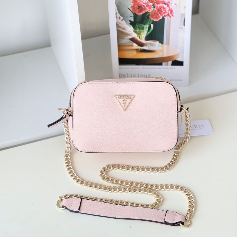 Borsa A Tracolla GUESS Noelle - Crossbody In Pelle Con Hardware Oro