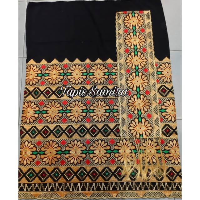 Jual Tapis Bordir 3T bunga | Shopee Indonesia