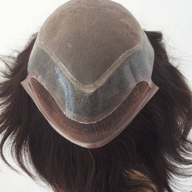 Jual Toupee human hair warna hitam | Shopee Indonesia