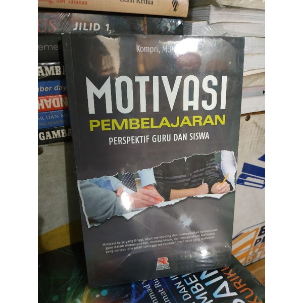 Jual [original] Buku Motivasi Pembelajaran Perspektif Guru Dan Siswa