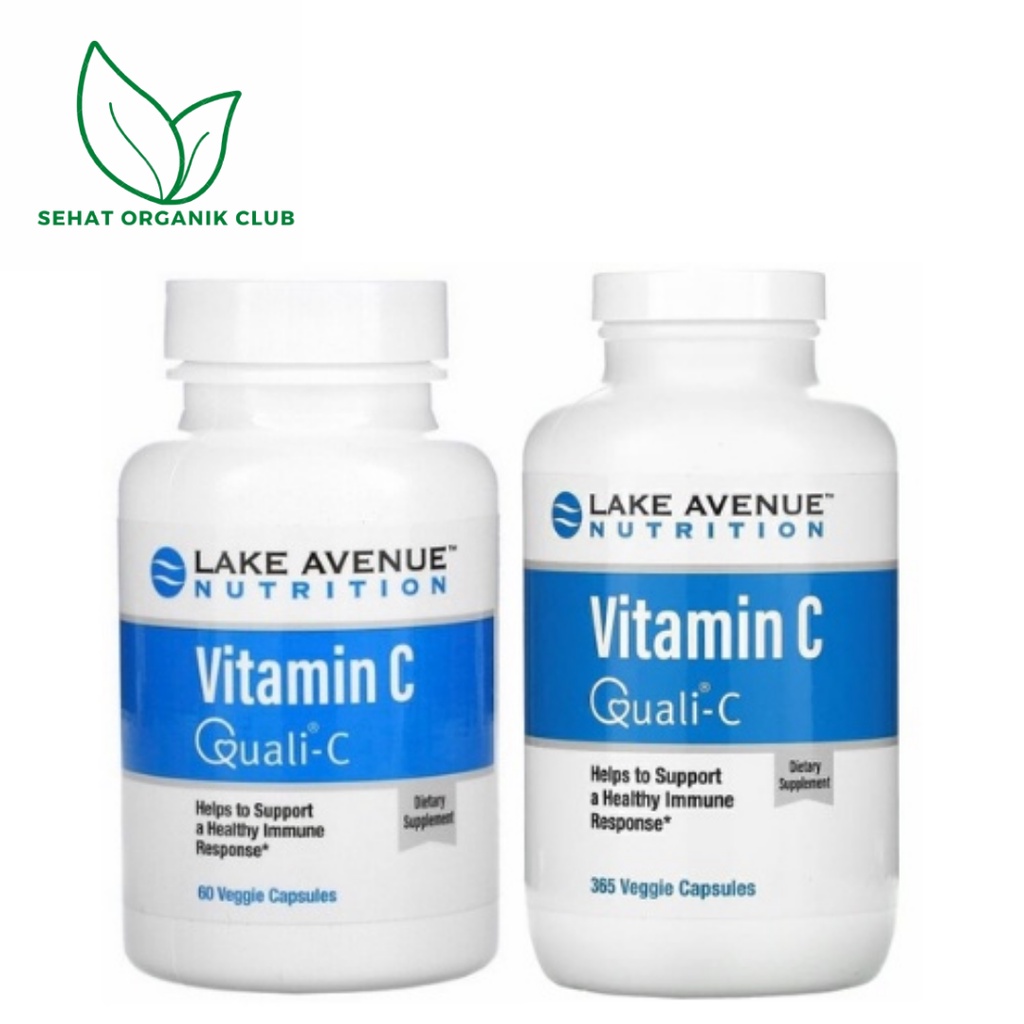 LAKE AVENUE NUTRITION Vitamin C 365 1個 Jual Lake Avenue Nutrition Vitamin C Quali C 1000 mg 60 caps