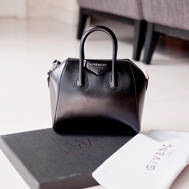 Givenchy mini 2025 antigona black smooth