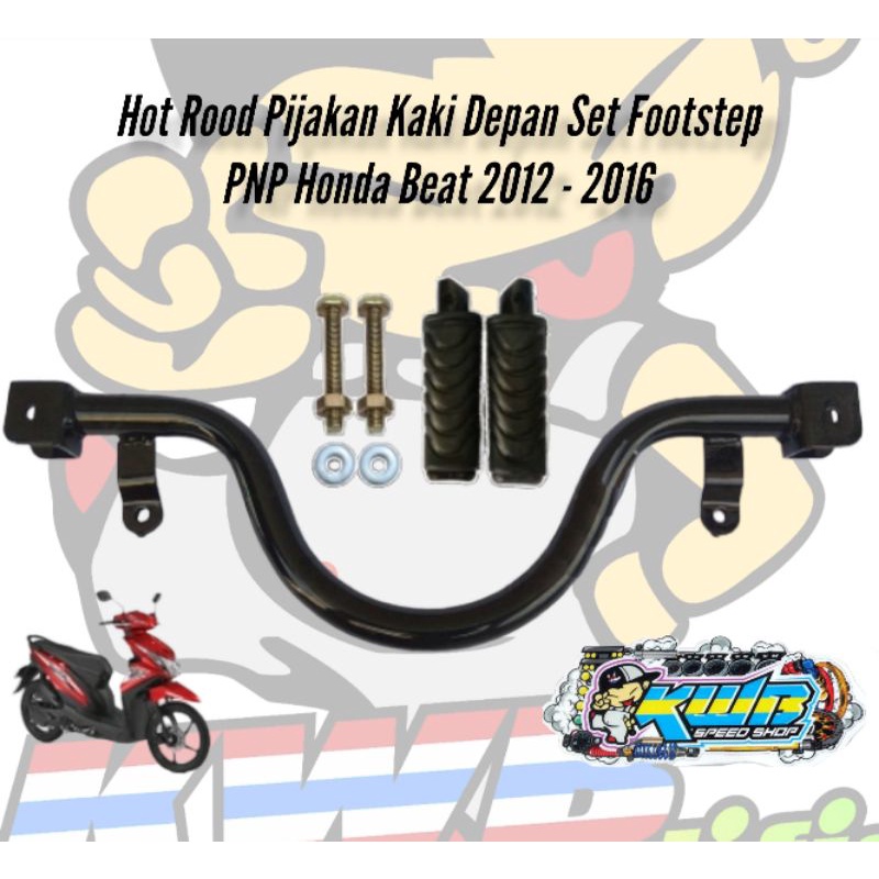 Jual hot rood pijakan kaki depan set footstep motor matic PNP honda ...