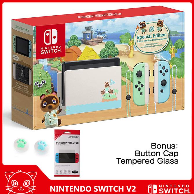 Jual Nintendo Switch Animal Crossing Console Limited Edition Hac00101