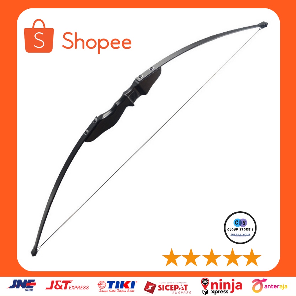 Jual Busur Panah Powerful Recurve Archery Bow 40 LBS - 36215 - Black ...