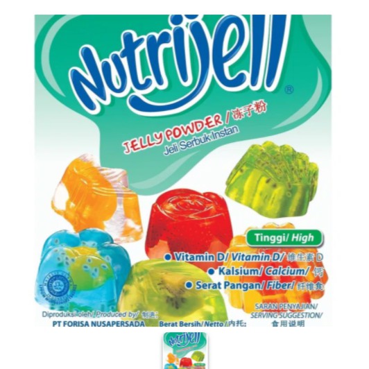 Jual NUTRIJELL JELLY POWDER RASA MELON 15 GR | Shopee Indonesia