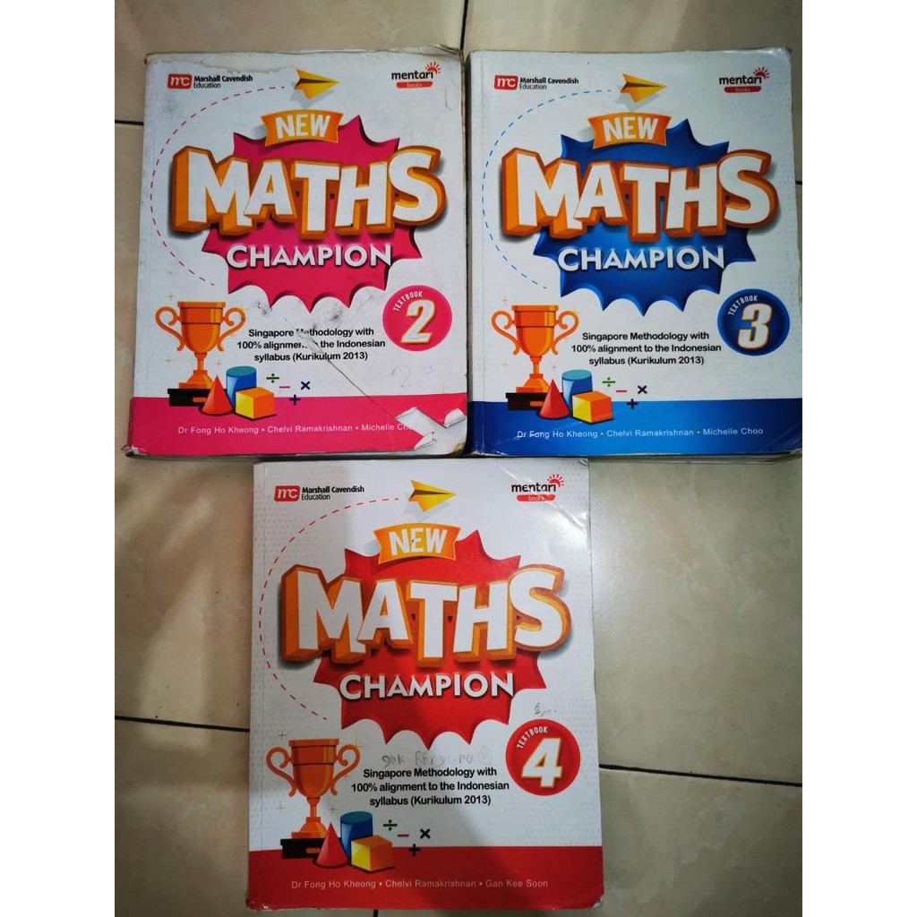 Jual Buku Preloved Maths Champion Kelas II -IV SD | Shopee Indonesia