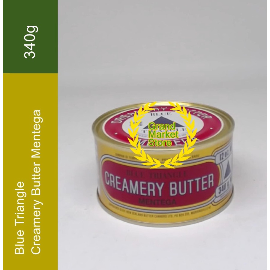 Jual Blue Triangle Creamery Butter Mentega Repack 340g /1kg Butter ...