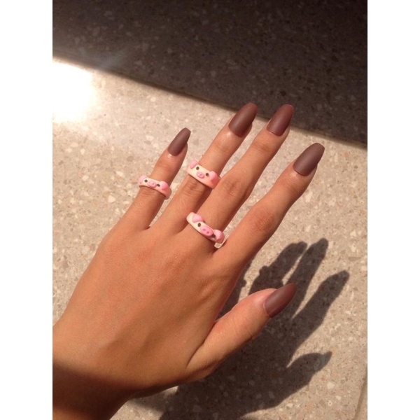 Jual GLOSSY ANIMAL CLAY RINGS [BACA DESKRIPSI!!] | Shopee Indonesia