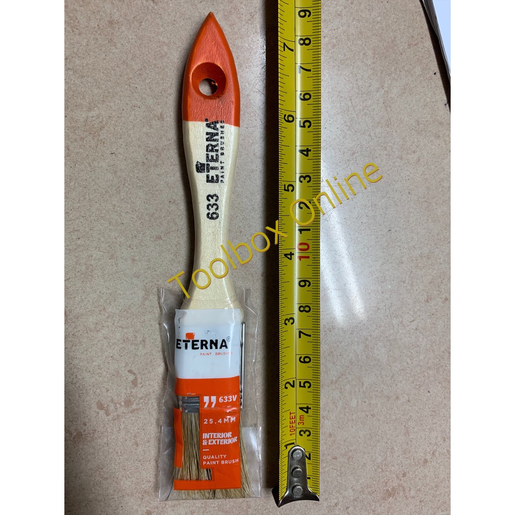 Jual Kuas Cat ETERNA 633 Tebal Gagang Pernish 1 inch (ASLI) | Shopee ...