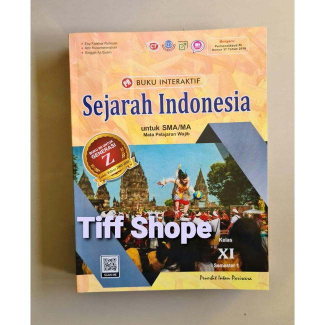 Jual Buku PR/LKS Interaktif Sejarah Indonesia Kelas XI, 11 Semester 1 ...