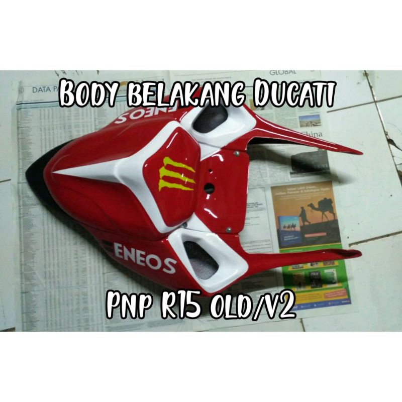 Jual Body Belakang PNP R15 V1 R15 V2 Model DUCATI | Shopee Indonesia