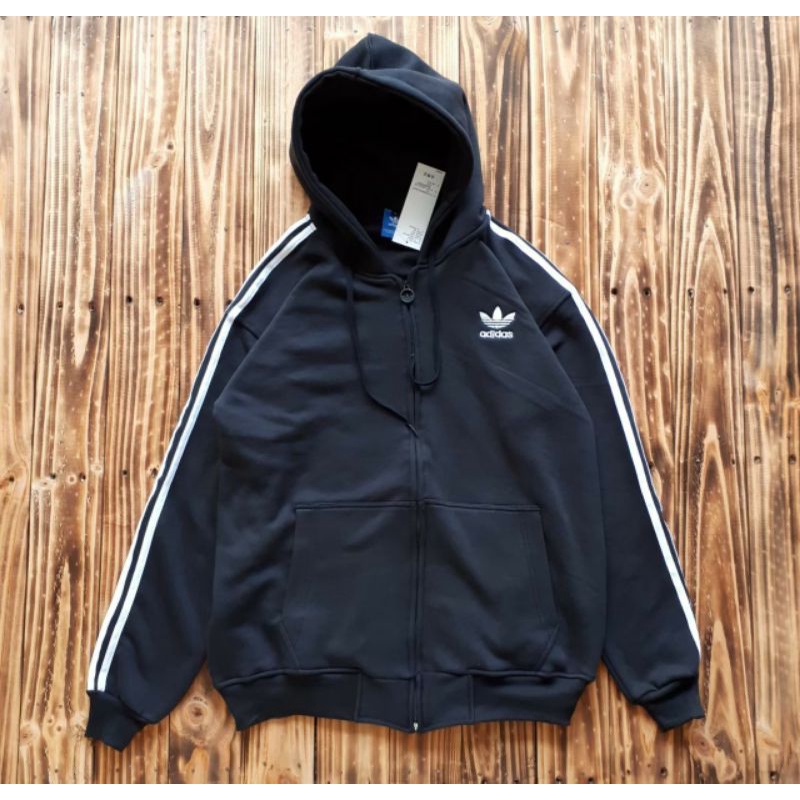Jaket hoodie adidas ori deals