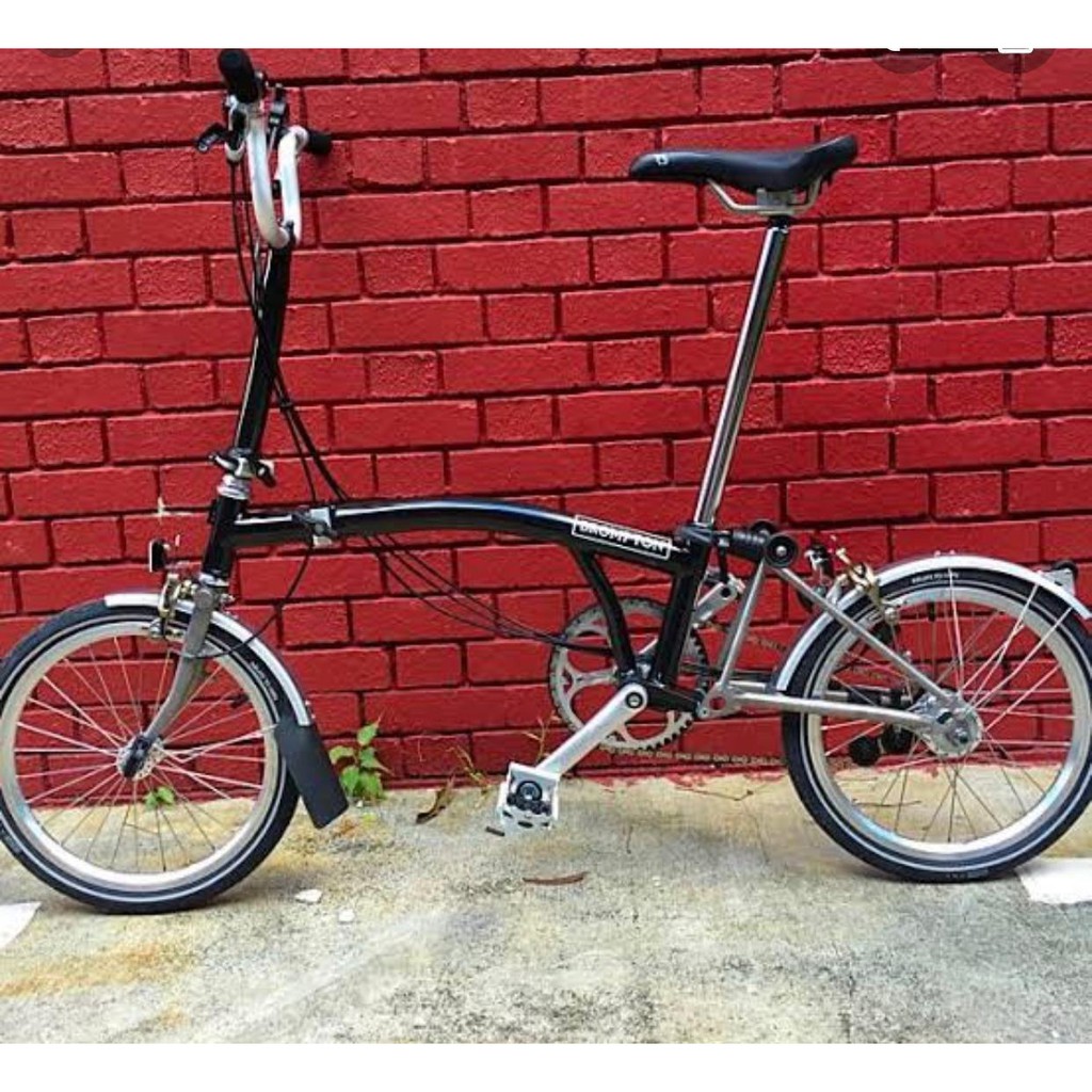 Brompton m6l hot sale red rocket