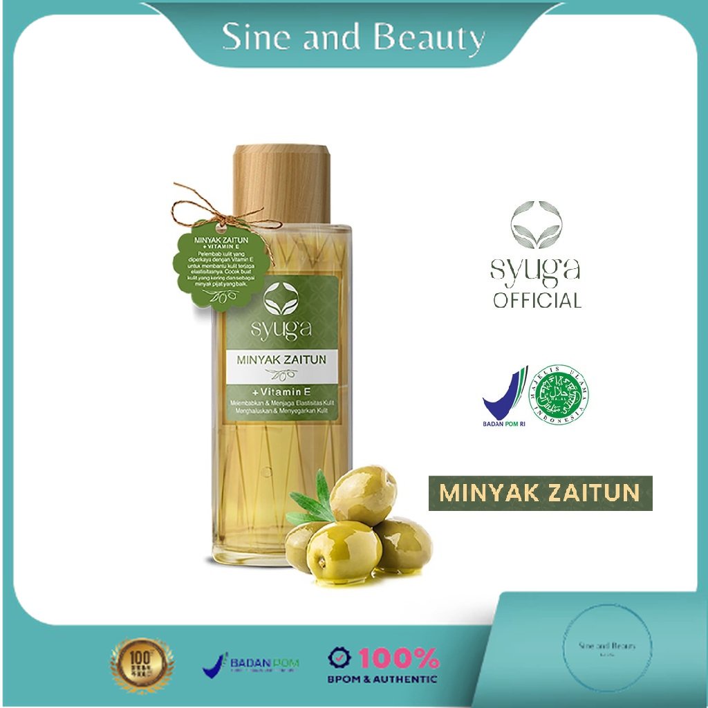 Jual SYUGA Minyak Zaitun Olive Oil with Vitamin E - 150 ml / 250 ml ...