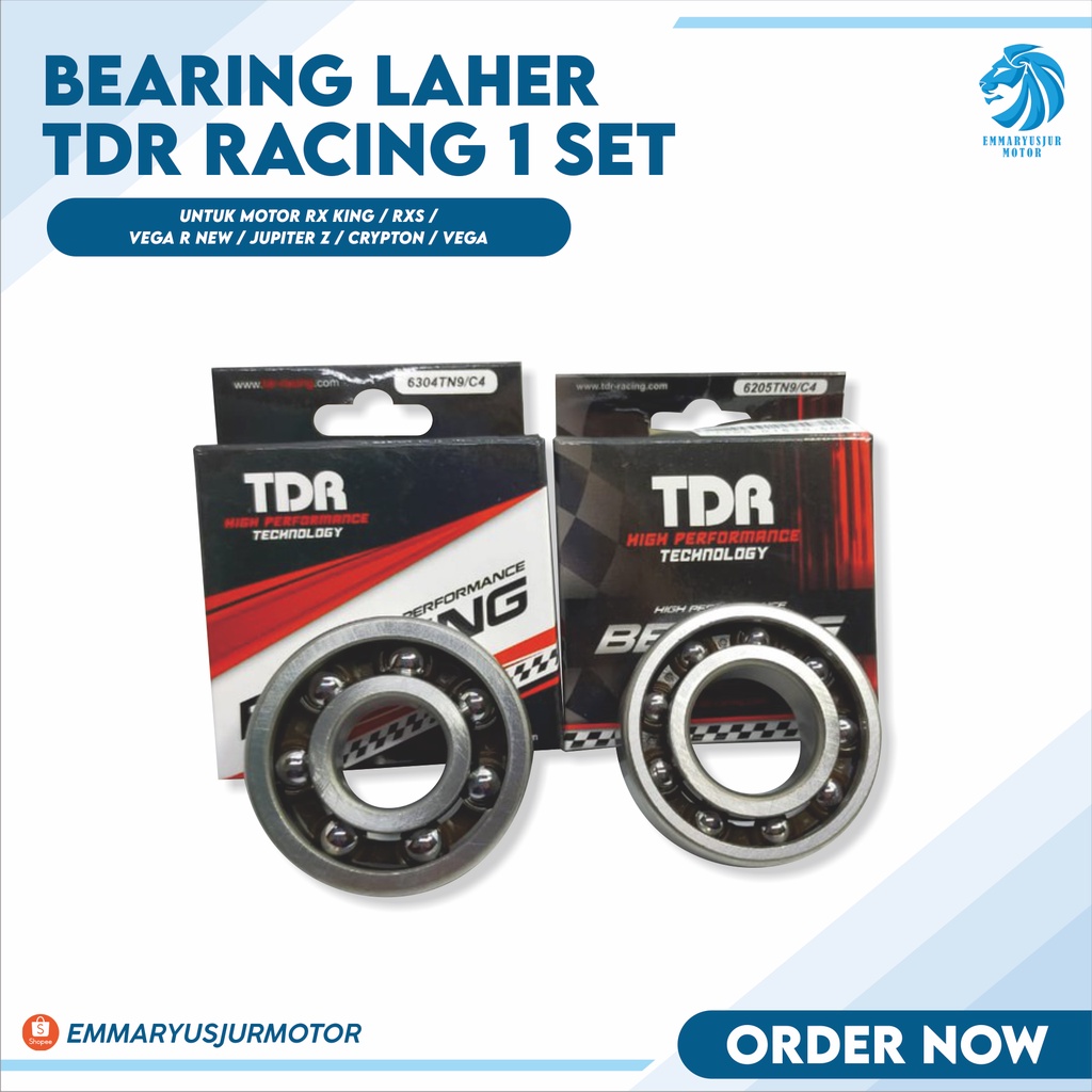Jual LAHER 6205 6304 BEARING KRUK AS SET RX KING RXS VEGA R NEW JUPITER ...