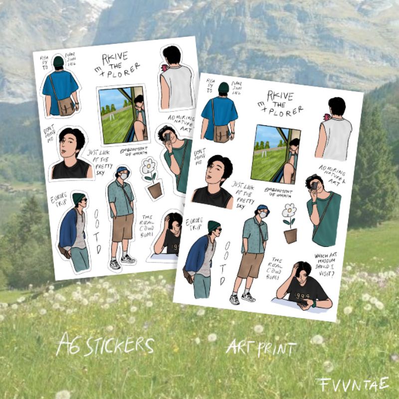 Jual rkive the explorer sticker artprint | Shopee Indonesia