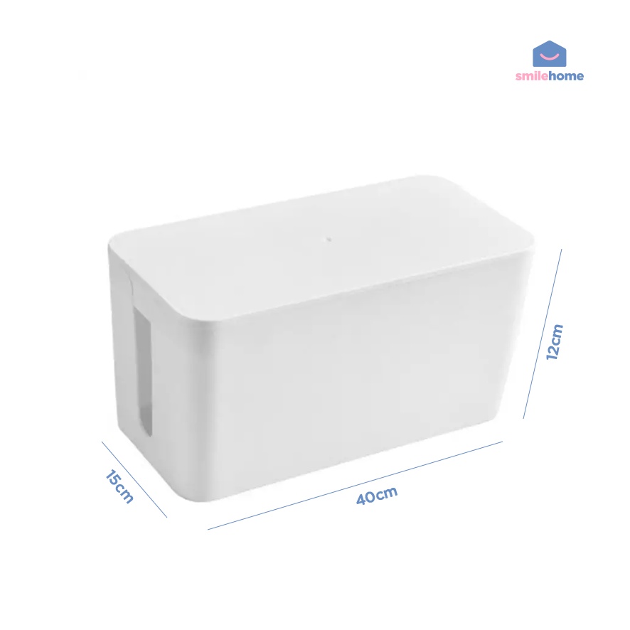 Jual Kotak Penyimpanan Kabel Charger Listrik - Cable Box Organizer ...