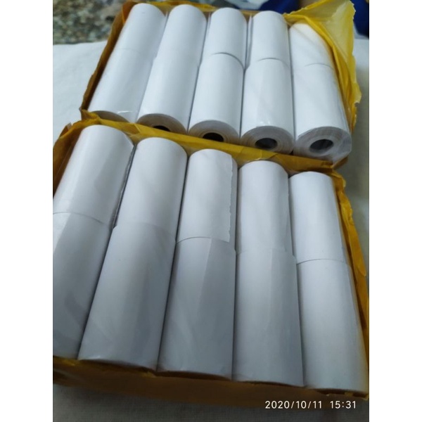 Jual Kertas Printer Thermal Mini Ukuran Mm X Mm Shopee Indonesia