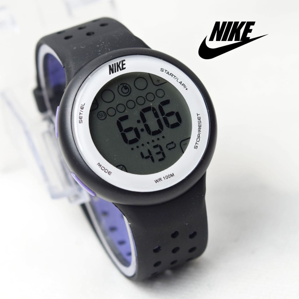 Jual Jam Tangan Pria NIKE Digital Rubber Bulat Shopee Indonesia