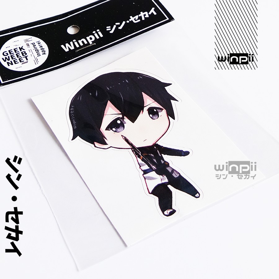 Jual Stiker / Sticker Kirito Anime Sword Art Online | Shopee Indonesia