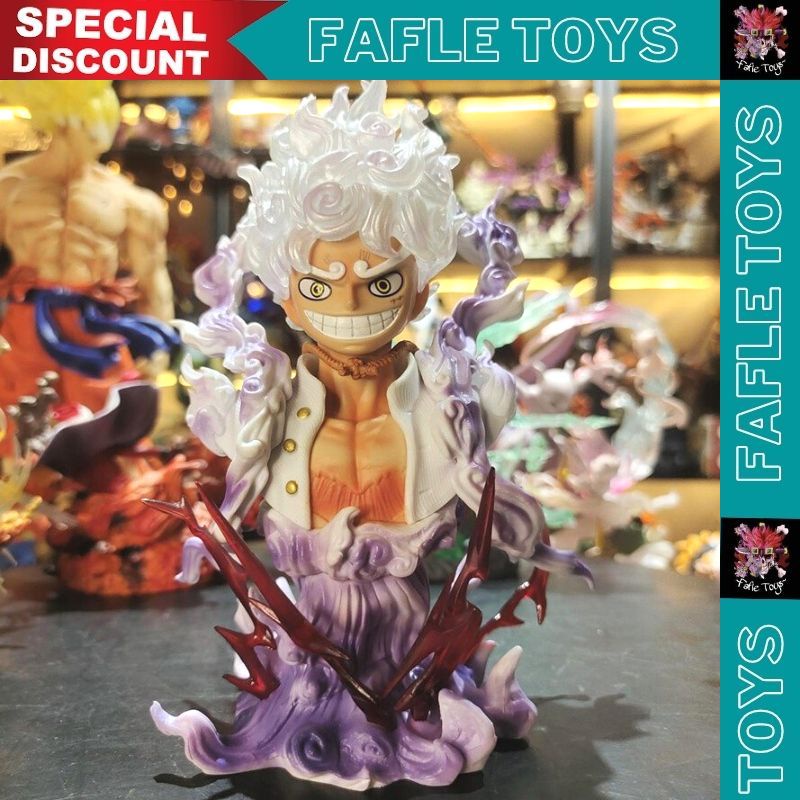 Jual Action Figure Luffy Sun God Nika Bust 18 cm (box) Anime One Piece