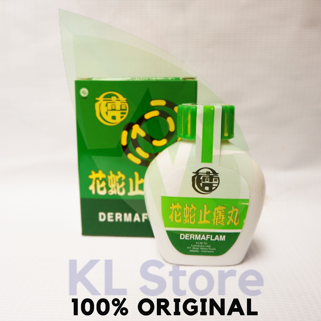 Jual SNAKE ITCH REMOVING PILL 20 KAPSUL / DERMAFLAM / HUA SE ZHI YANG ...