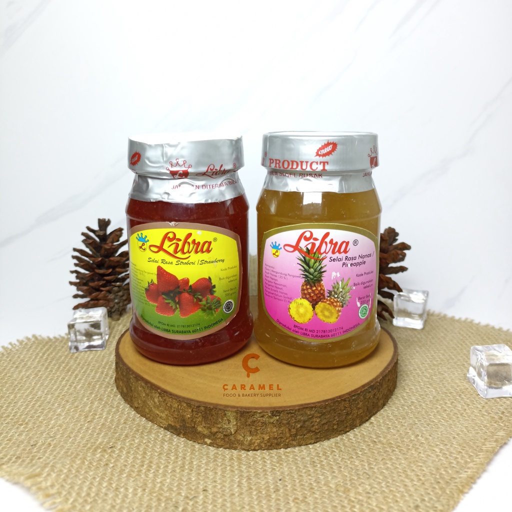 Jual Selai Nanas Libra Pineapple Jam 320gr Selai Stroberi Libra