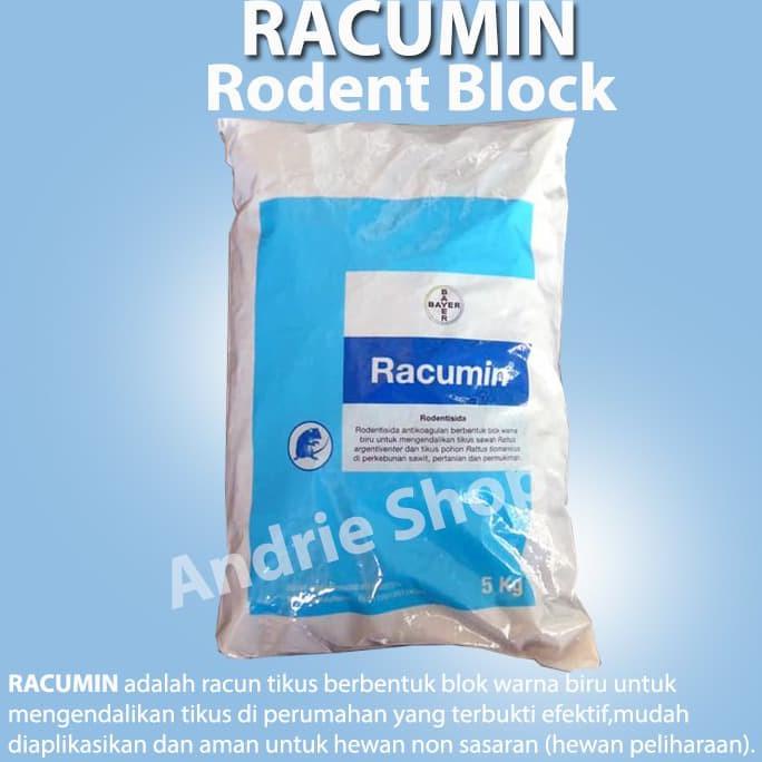 Jual Racumin Racun Tikus Kemasan 1/2 Kg Wax Block Asli Produk BAYER ...