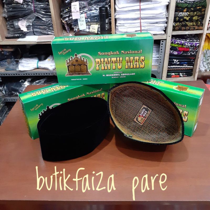 Jual Songkok PINTU MAS NON AC ukuran jumbo Tinggi: 8,9,10,11,12 ...