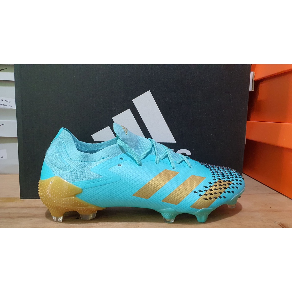 Jual Sepatu Bola Adidas Predator Mutator Turquoise Blue FG