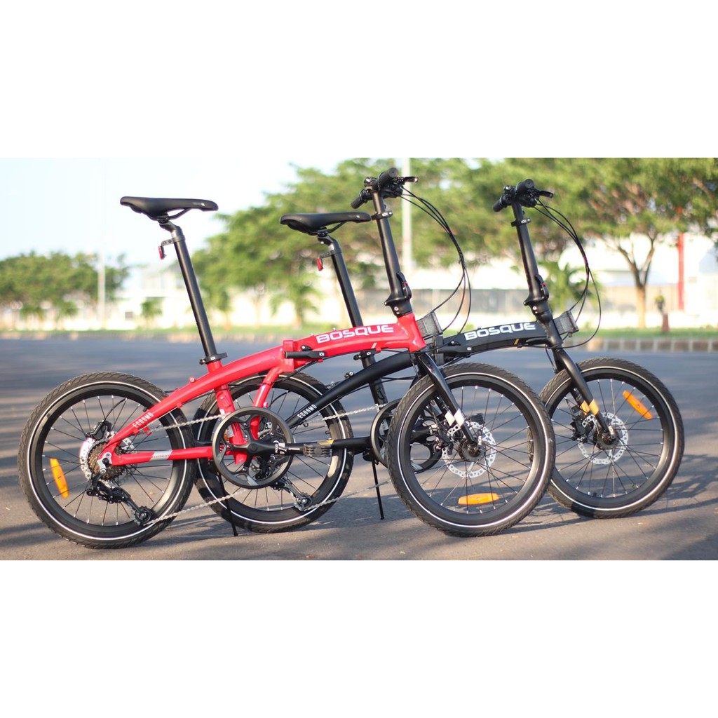 Jual Element Ecosmo Bosque Sepeda Lipat 8 Speed [20 inch] Folding Bike Shopee Indonesia