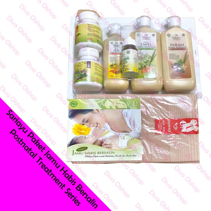 Jual Vuol Sariayu Paket Jamu Habis Bersalin Postnatal Treatment