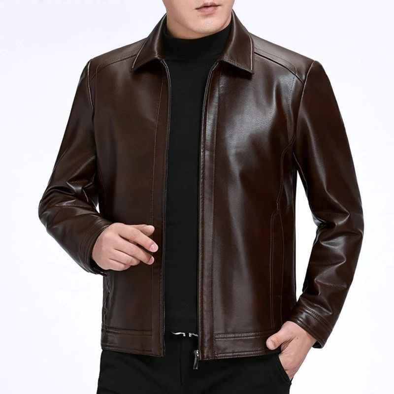 Jual Jaket Kulit Casual Super Keren | Shopee Indonesia
