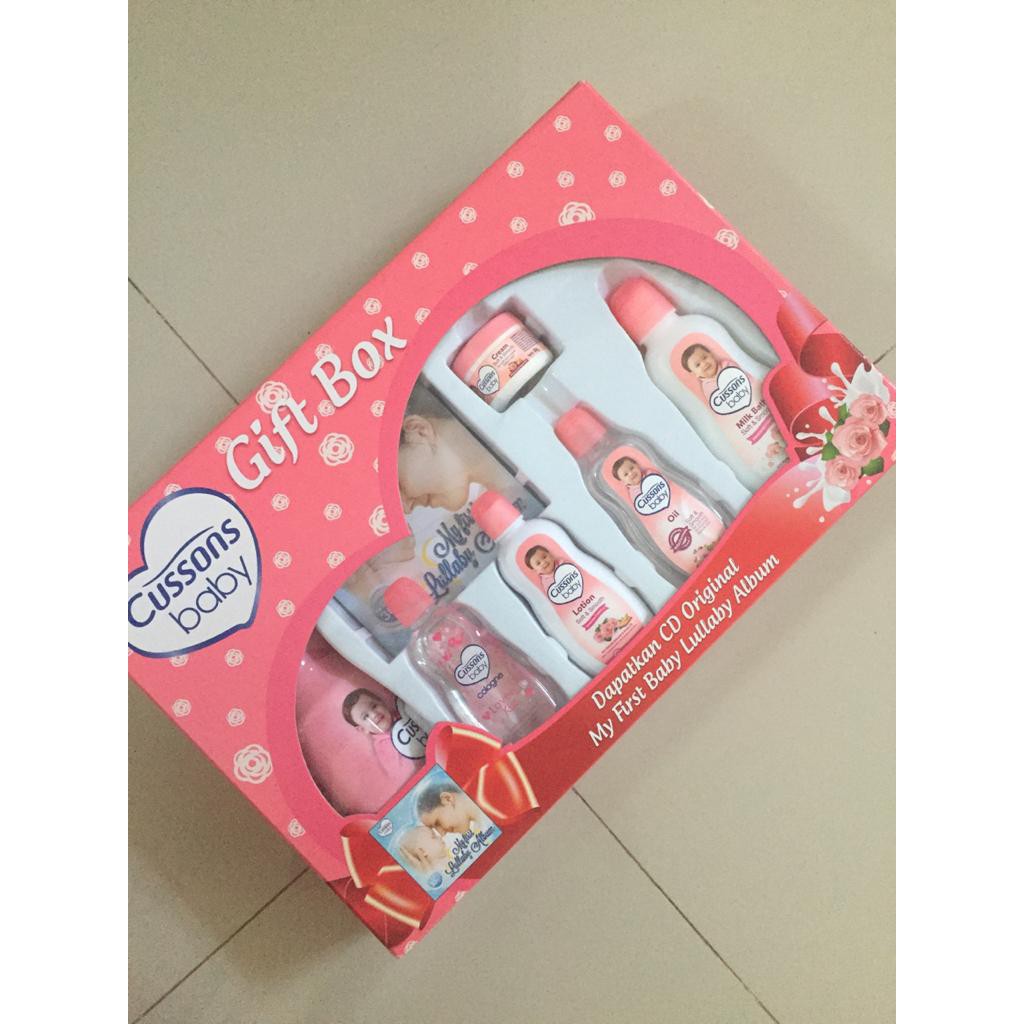 Jual CUSSONS Baby Gift Set Box Shopee Indonesia