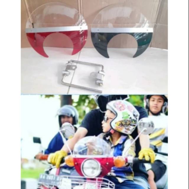 Visor honda sale c70