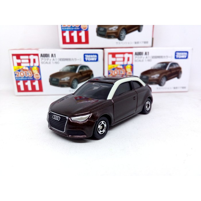 Tomica No.111 Audi A1 (blister) Miniature Car Takara Tomy