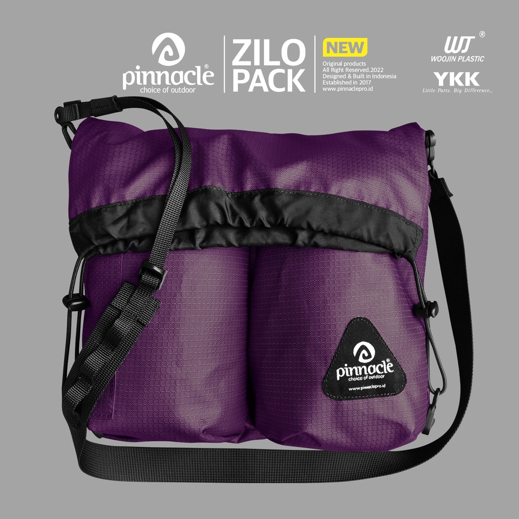 Jual Pinnacle Zilo Pack - Purple | Shopee Indonesia