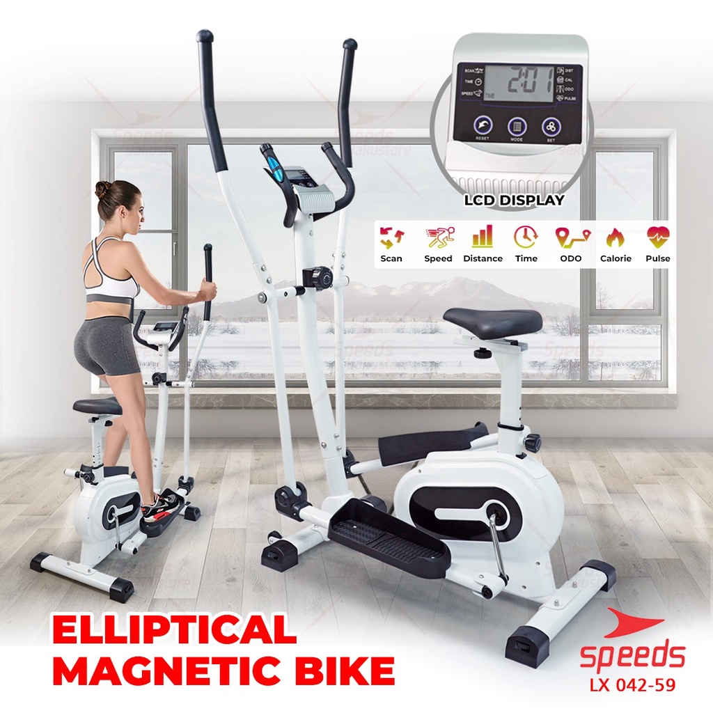 Jual SPEEDS Sport Magnetic Bike Elliptical Bike Orbitrack Bike Sepeda ...