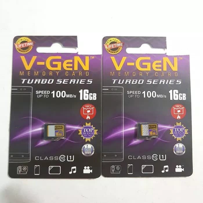 Jual Produk Unggulan Micro Sd Memori Memory Card Mmc Vgen V Gen 16Gb 16