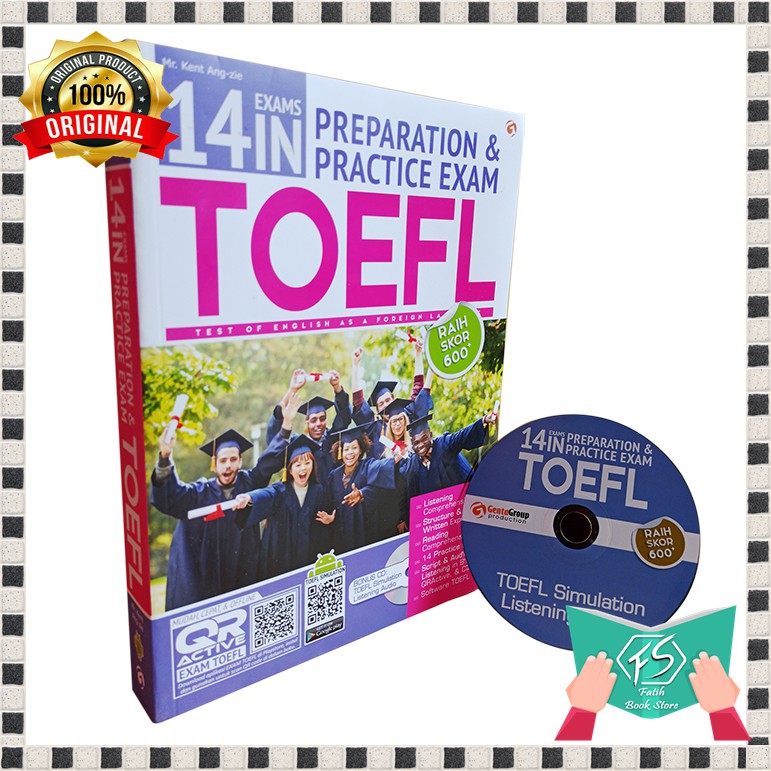 Jual BUKU TOEFL - TOEFL - BUKU TES TOEFL - BUKU TES TOEFL TOEIC: 14 ...