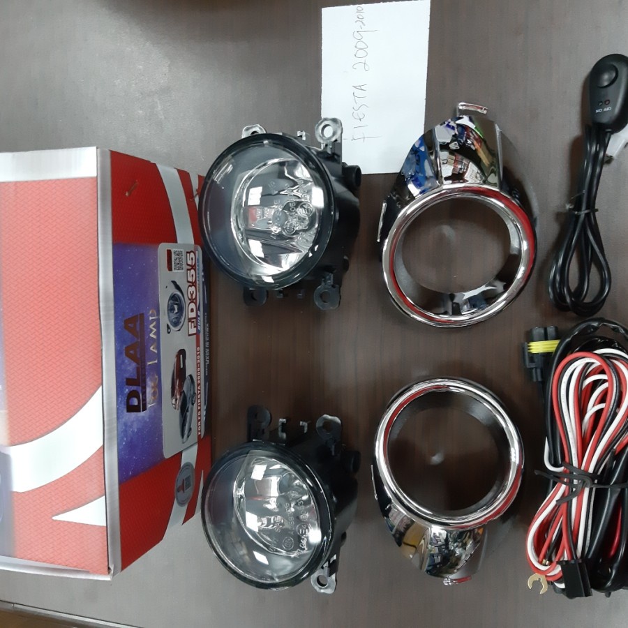 Jual Fog Lamp Light Angel Eyes Foglamp Car Head Led Spot Lampu Tembak ...