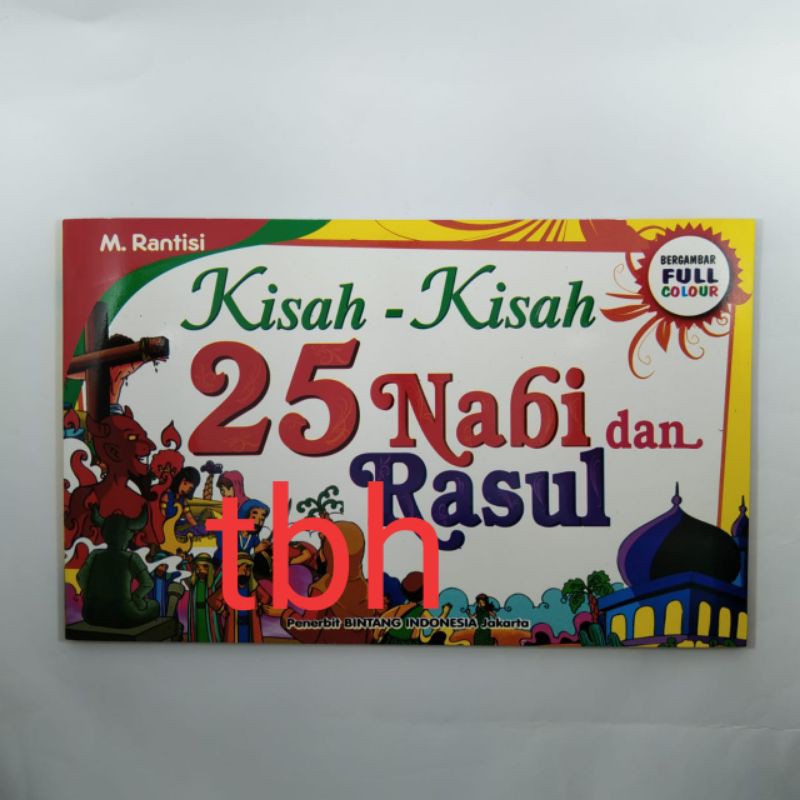 Jual Buku Kisah Kisah 25 Nabi Dan Rasul Ukuran25 Cmx15 Cm Shopee