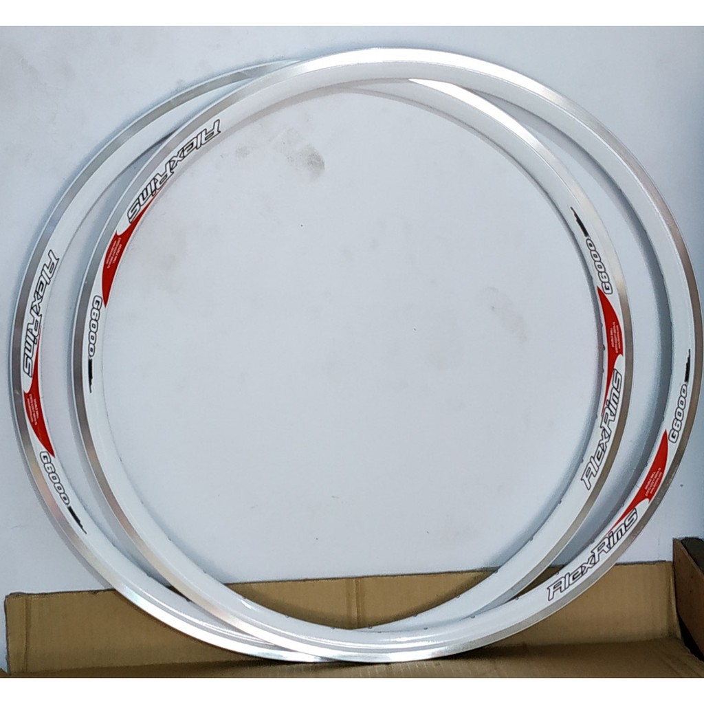 Jual rim velg FIXIE 700C 36h ALEXRIM PUTIH | Shopee Indonesia