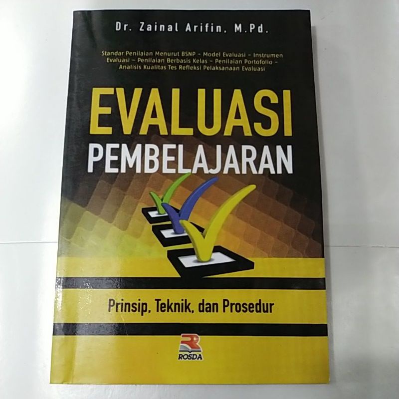 Jual BUKU EVALUASI PEMBELAJARAN | Shopee Indonesia