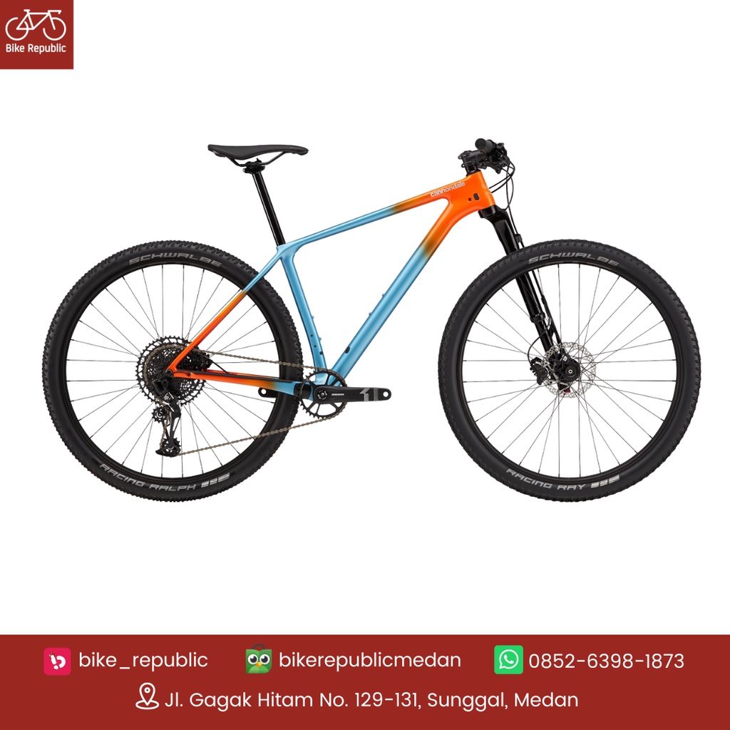 Jual Sepeda Gunung CANNONDALE F-SI CARBON MTB SILVER